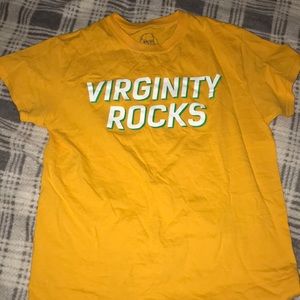 Virginity Rocks shirt!